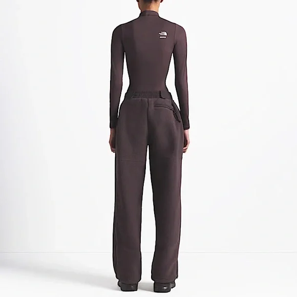The North Face x SKIMS Denali Fleece Straight Leg Pant - Phoenix / Brown - M